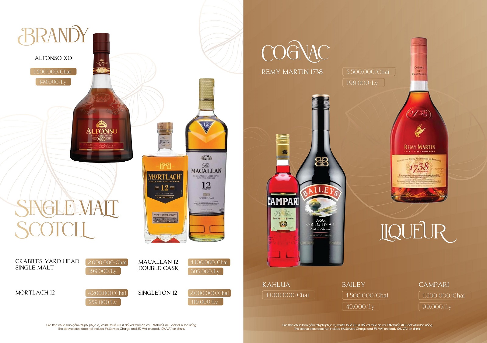 Menu Nước Lalaland Hồ Con Rùa